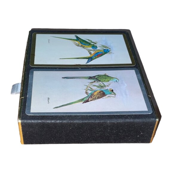 Vintage Congress Bird-Themed Playing Cards Set In Box - Picture 7 of 8